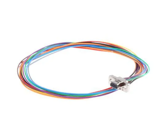 63-7958-25　ITT Cannon MDM Series 1.27mm Pitch 9 Way Straight Micro-D Connector, Plug, Aluminium Alloy Shell, 457.2mm Lead　MDM-9PH003B-A174