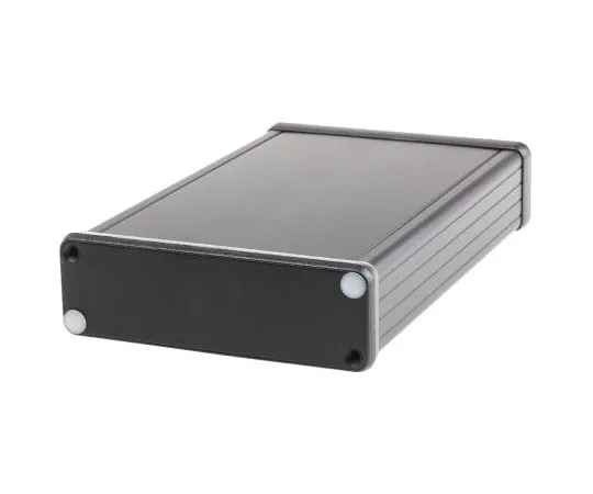 63-7961-64　Hammond 1455, Aluminium Enclosure, 160 x 103 x 30.5mm　1455L1601BK