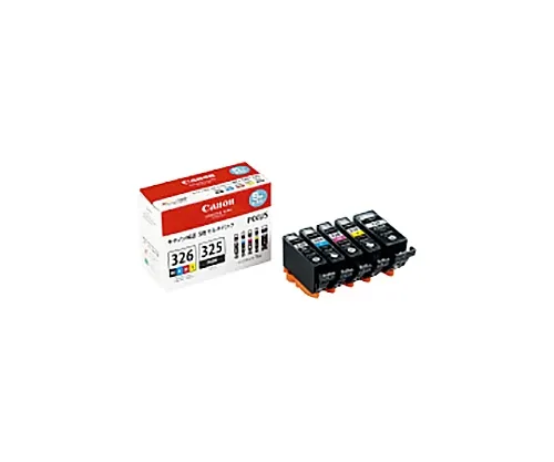 61-0515-40　［Discontinued］Canon Genuine Ink Cartridge BCI-326+325/5mP 5 Colors Pack　4713B001