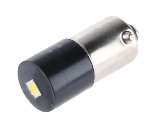 63-7996-18　LED Reflector Bulb, BA9s, White, Single Chip, 10mm dia., 12 → 60 V ac/dc　ELED/BA9S/CW