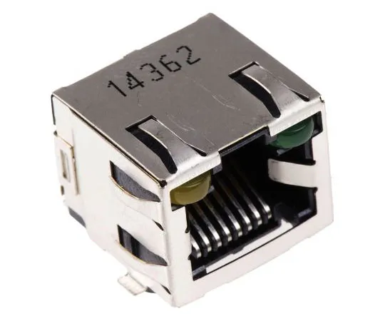 63-8027-22　TE Connectivity, Female Cat5 RJ45 Socket　6339191-1