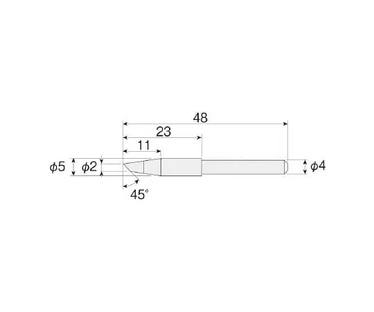 62-3400-60　［Discontinued］Bit for H-510/H-512　H543
