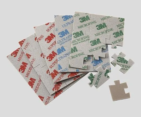 3-1644-01　［Discontinued］Scotch-Brite Sponge Abrasives (Jigsaw Puzzle-Shaped Type) #120 - 180 114 x 140 x 5mm M　JIGM