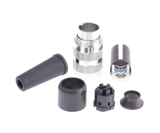 63-8009-10　Binder 581 Series M16 Cable Mount Connector, 5 contacts Plug　99-2013-702-05