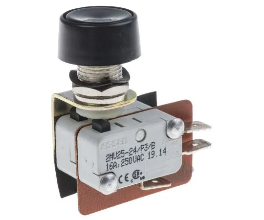 63-8003-96　DP Button Microswitch, 16 A @ 250 V ac　804-6243