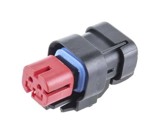 63-7765-64　TE Connectivity AMPSEAL 16 Series, 1 Row 2 Way Cable Mount Socket Housing　776522-1