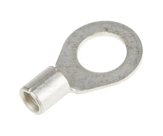 63-8011-48　RS PRO Uninsulated Crimp Ring Terminal, 10.5mm Stud Size, 10mm² to 10mm² Wire Size　809-2287