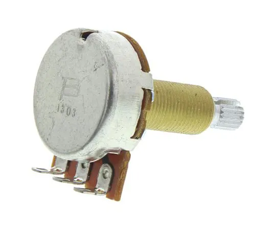 63-7957-06　Bourns 1 Gang Rotary Carbon Potentiometer with a 6 mm Dia. Shaft, 500kΩ, ±20%, 0.25W, Audio PDB241-GTR03-504A2　PDB241-GTR03-504A2
