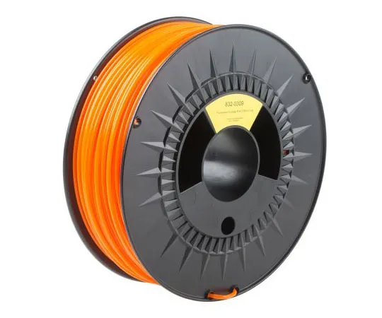 63-8035-93　RS PRO 2.85mm Fluorescent Orange PLA 3D Printer Filament, 1kg　832-0309