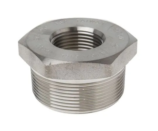 63-8031-66　RS PRO Stainless Steel Hexagon Straight Bush 2in R(T) Male x 1in Rc(T) Female 31mm　826-7090