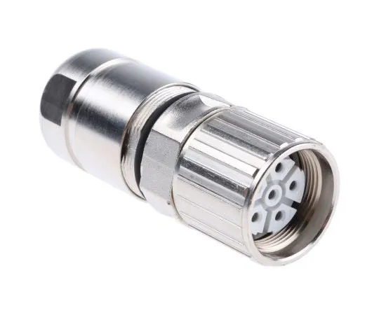 63-8002-72　Phoenix Contact SF-5ES1N8A80DU Series M23 Cable Mount Connector, 6 contacts Plug　1605532