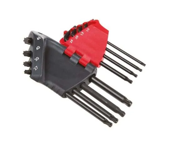 63-7814-53　Facom 8 Piece L Shape Torx Key Set T10, T15, T20, T25, T27, T30, T40, T45　89S.JP8APB