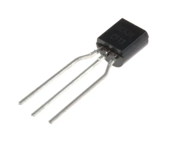 63-8003-47　ON Semi BC638TA PNP Transistor, 1 A, 60 V, 3-Pin TO-92　BC638TA