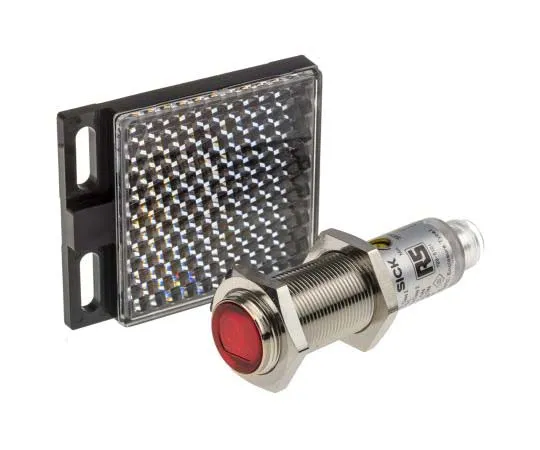 63-7768-69　RS PRO Photoelectric Sensor Retroreflective 0.05 → 7 m Detection Range NPN　729-5101