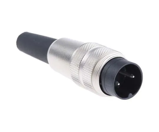 63-7775-24　Binder 680 Series Miniature Cable Mount Connector, 2 contacts Socket　09-0301-00-02