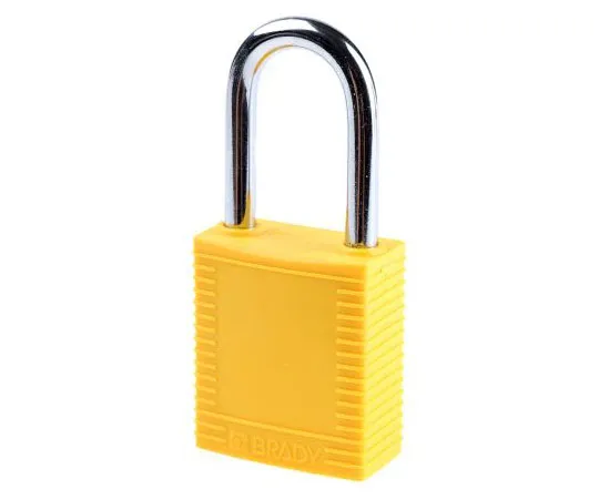 63-8013-99　Brady 38.5mm Nylon, Steel Key Padlock　51346