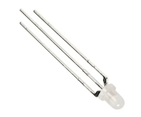 63-8045-02　2.5 V Green & Red LED 3mm Through Hole, Kingbright L-115VEGW　L-115VEGW