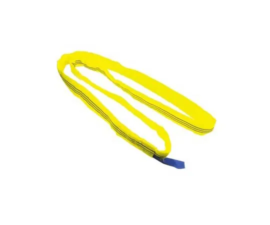 63-7767-88　RS 3m Yellow Lifting Sling Round, 3t　729-3094