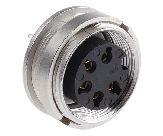 63-7784-48　Lumberg KGR Series, 5 Pole Din Socket Socket, DIN EN 60529, 5A, 250 V ac IP40　KGR 50/6