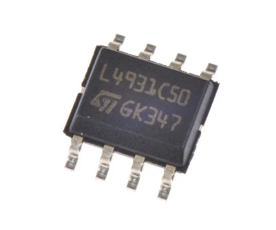 63-7994-52　STMicroelectronics L4931CD50-TR, LDO Regulator, 250mA, 5.2 V 8-Pin, SOIC　L4931CD50-TR