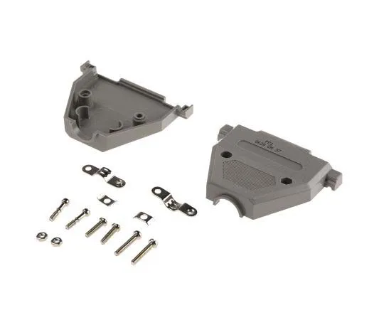 63-7783-89　Amphenol FCI 8630CH Series Thermoplastic D-sub Connector Backshell, 37 Way　8630CH37UNCLF