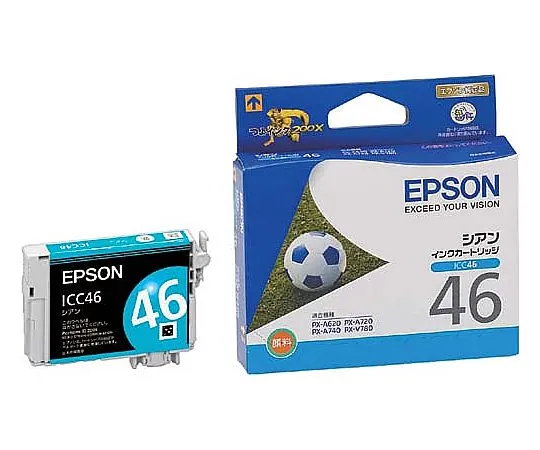61-0512-36　［Discontinued］Epson Genuine Ink Cartridge (Cyan)　ICC46
