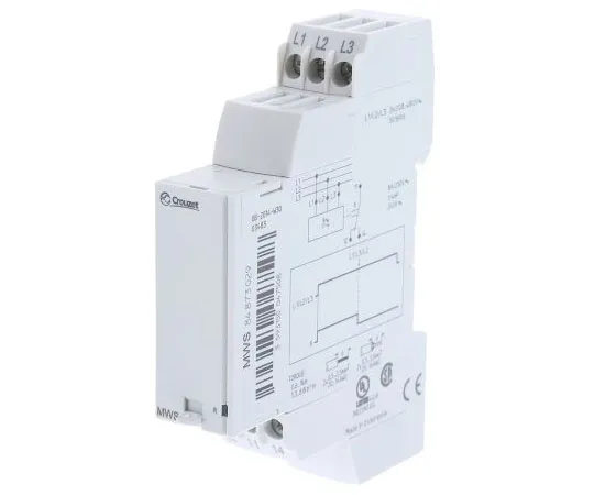 63-8036-89　Crouzet Phase, Voltage Monitoring Relay With SPDT Contacts, 3 x 208 → 3 x 480 V ac, 3 Phase　84873029