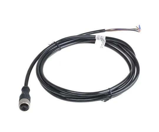 63-8053-23　RS PRO Straight M12 to Unterminated Cable assembly, 5 Core 2m Cable　877-1135