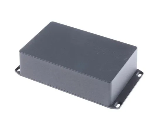 63-8023-62　Hammond 1590, Die Cast Aluminium Enclosure, IP54, Flanged, 187.75 x 119.5 x 56mm　1590DFLBK
