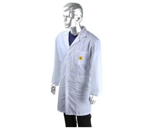 63-7984-47　RS PRO White Lab Coat, Unisex, Reusable Dissipative XXL　789-8093