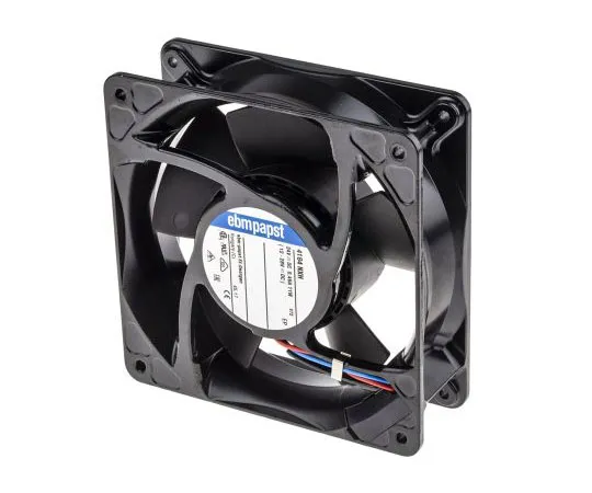 63-8018-16　ebm-papst 4100N Series Axial Fan, 119 x 119 x 38mm, 237m³/h, 11W, 24 V dc　4184NXH