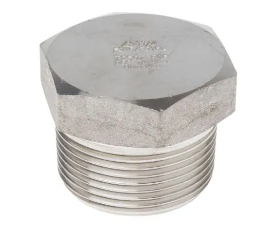 63-8031-52　RS Pro Stainless Steel Hexagon Straight Hexagon Plug 1-1/4in R(T) Male 1.38in　826-7034