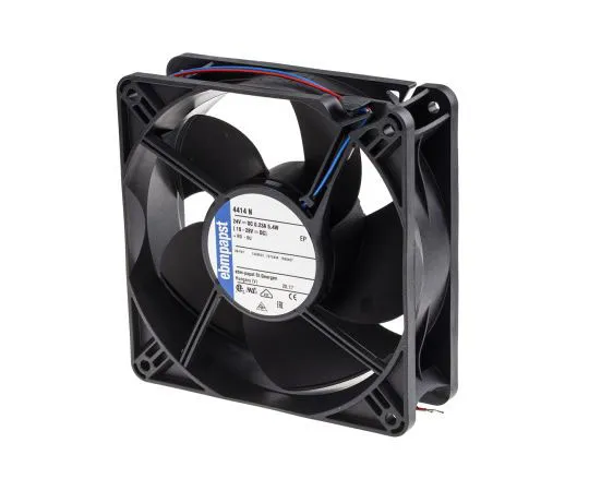 63-8031-21　ebm-papst 4400 Series Axial Fan, 119 x 119 x 38mm, 205m³/h, 5.2W, 24 V dc　4414N