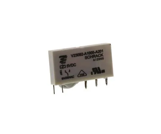 63-7750-48　TE Connectivity SPDT Non-Latching Relay PCB Mount, 5V dc Coil, 6A　V23092A1005A201