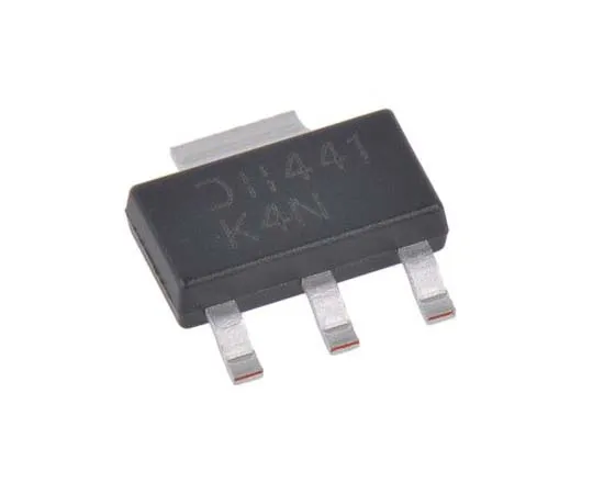 63-7800-74　Diodes Inc DZT5551-13 NPN Transistor, 600 mA, 160 V, 3 + Tab-Pin SOT-223　DZT5551-13