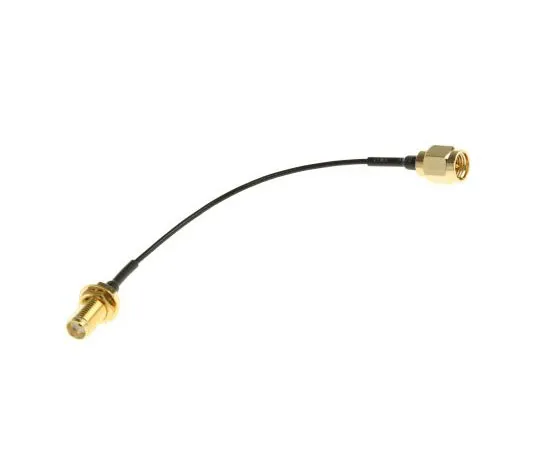 63-7991-58　RS PRO Black Male SMA to Female SMA RF Coaxial Cable, 50 Ω　794-2914