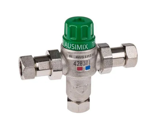 63-7993-11　Reliance Brass Ausimix Thermostatic Mixing Valve, 15mm　HEAT110750