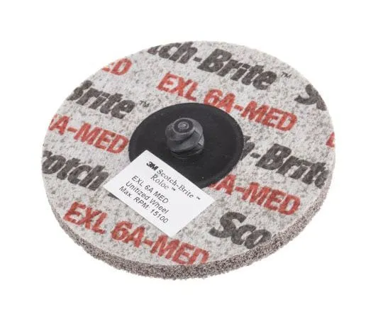 63-8007-63　3M Medium Aluminium Oxide Deburring & Finishing Wheel, 75mm　XL-DR DEBURRING & FINISHING WHEEL 6AM