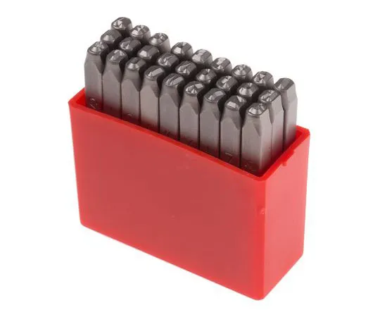 63-8052-25　RS PRO 3mm x 27 Piece Engraving Letter Punch Set, (A to Z)　875-4720