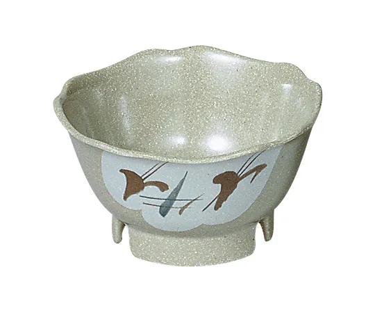 62-2923-41　［Discontinued］Hanagata round small Bowl (large) Yukinko　YK-83