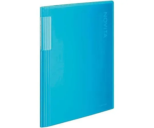 61-0559-41　［Discontinued］Clear Book A4 Vertical Fixed-Type 20-Sheets Pocket Light Blue　ラ-N20LB
