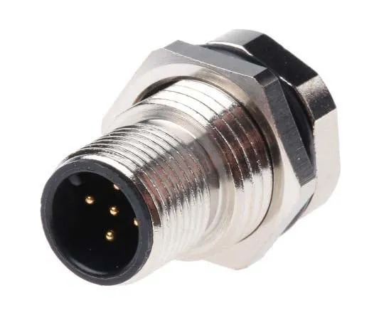 63-7801-20　Brad 120070 Series Panel Mount Connector, 5 contacts Socket　1200700235