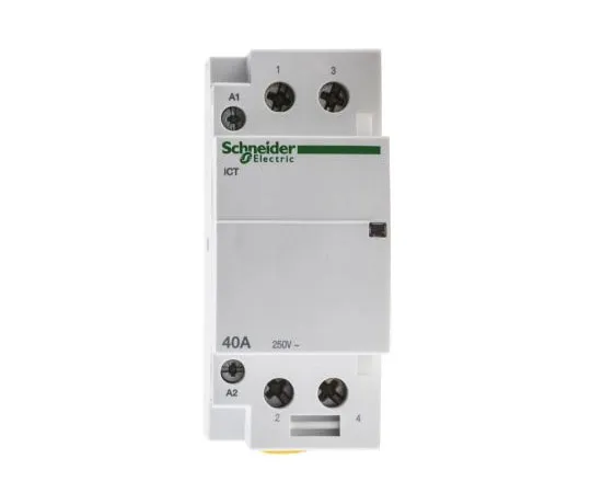 63-7988-91　Schneider Electric 2 Pole Contactor, 40 A, 230 V ac Coil, Acti 9, 2NO　A9C20842