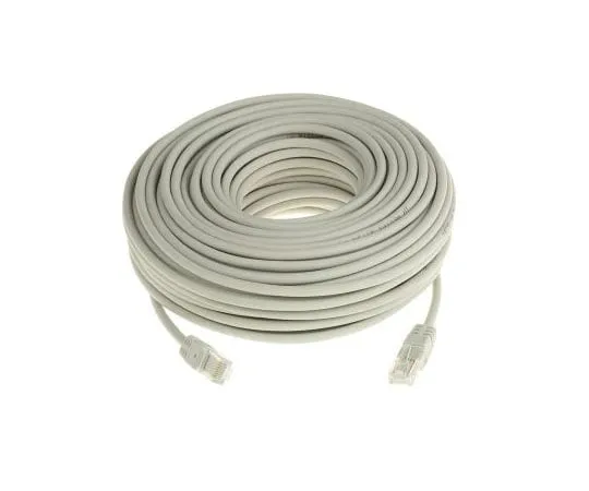 63-7989-33　RS Pro Grey LSZH Cat5e Cable UTP, 30m Male RJ45/Male RJ45　791-7028