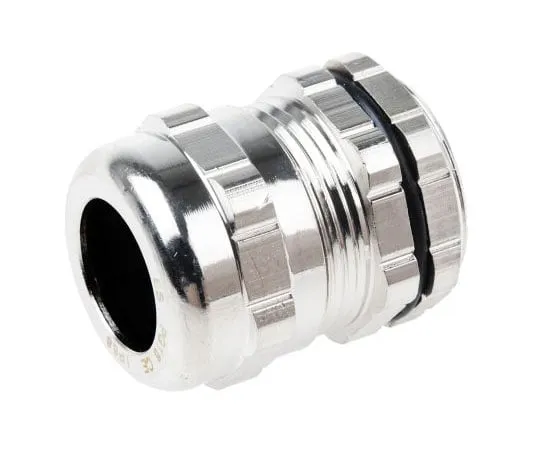 63-8036-75　RS PG16 Cable Gland With Locknut, Brass, IP68　835-4093