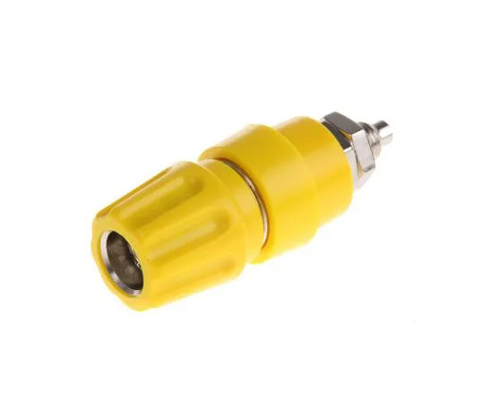63-7979-59　Yellow Female Banana Plug Screw 30 V ac, 60 V dc　930136103