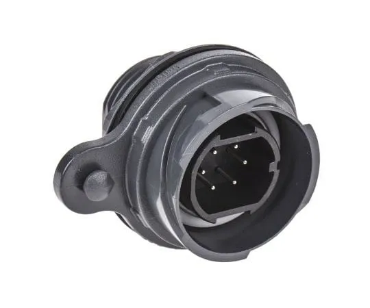 63-8008-73　Bulgin Buccaneer 7000 Series Panel Mount Connector, 6 contacts Plug　PXP7012/06P/ST