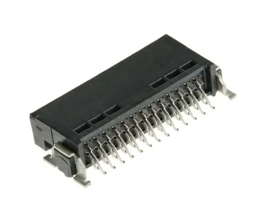 63-7964-34　ERNI SMC, 26 Way, 2 Row, Right Angle PCB Header　54595