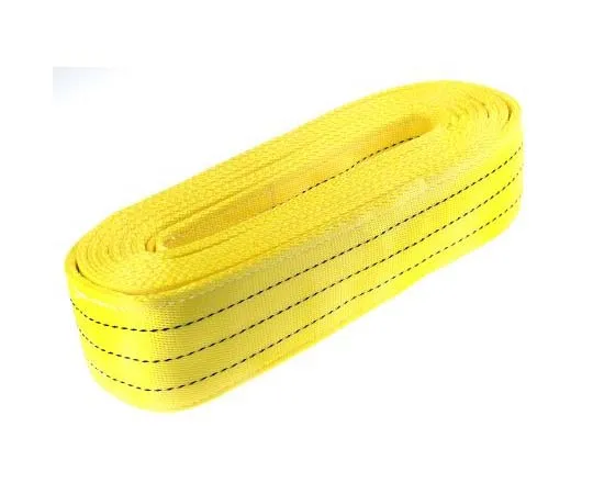 63-7767-74　RS 6m Yellow Lifting Sling Webbing, 3t　729-3035