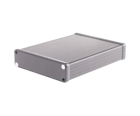 63-8023-52　Hammond 1455, Aluminium Enclosure, 160 x 125 x 30.5mm　1455P1601BK